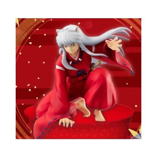 9cm Inuyasha action figure toys collection Christmas gift doll with box