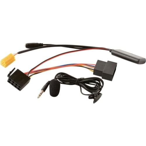 Car Microphone Hands Free Radio Aux Input Adapter Stereo Bluetooth Auxiliary o Cable for Alfa Romeo Fiat Lancia
