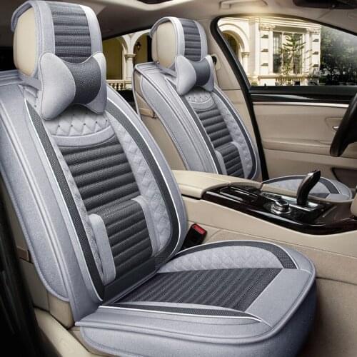 3D Car Seat Cover General Cushion Flax Cushion,Car Styling For CITROEN all series, ect