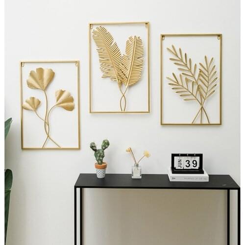 Aesthetic room decor Modern Iron decoration wall Room decoration accessories Nordic Creative TV background wall home decoration