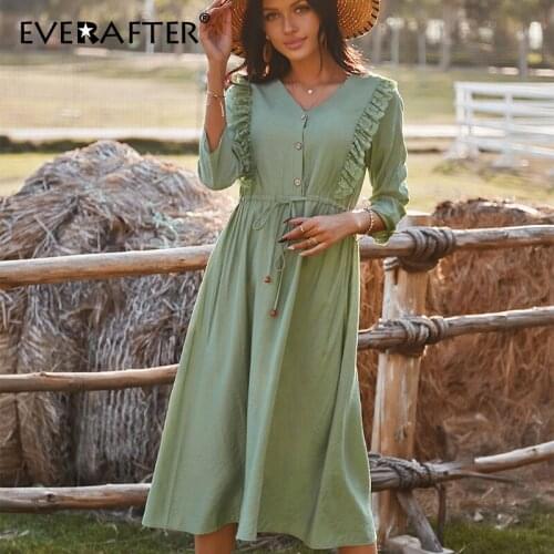Летние платья с длинным рукавом EVERAFTER China At AliExpress