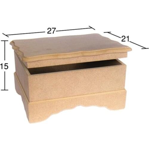 KU230 3 No High Box, Can Be Painted Wood Mdf Box