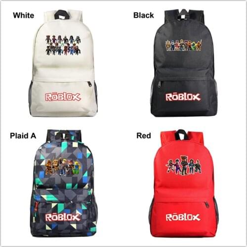 Hot! Roblox Waterproof Men Backpack Travel Pack Sport Bag Pack Outdoor Hiking Student Kid Backpack for Male Christmas Gift