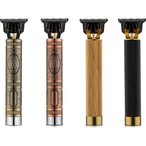 USB Rechargeable Hair Clipper Electric hair trimmer Cordless Shaver Trimmer 0mm Men Barber Hair Cutting Machine for men