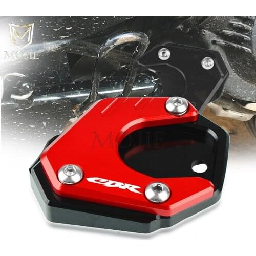 Motorcycles CNC Foot Side Stand Extension Pad Kickstand Plate Enlarge Foot FOR HONDA CBR650R CB650R Neo Sports Cafe 2019-2020