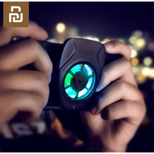 Xiaomi Mobile Phone Cooler 3-Level Phone Heat Sink Cooling Fan With RGB Backlight For iPhone XS MAX/XS/XR/8/7/6 Huawei Samsung