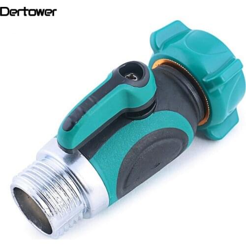 3/4" Straight Water Valve Connector Agriculture Hose Adapter with USA Standard Thread Gardening Tools and Equipment 1 Pc