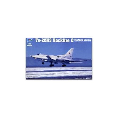 Trumpeter 1/72 scale model 01656 Tu-22M3 backfire C supersonic strategic bomber