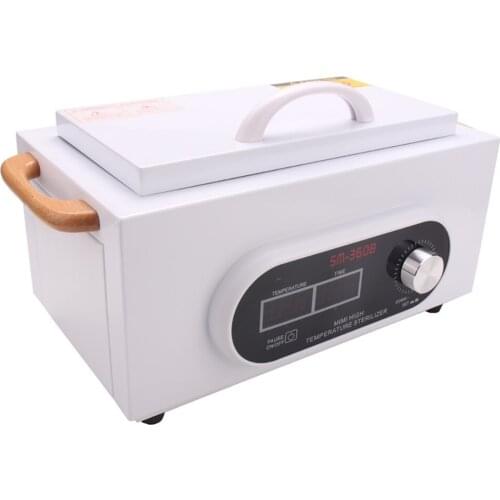 220V LCD Display High Temperature Disinfection Cabinet Medical Device Nail Tool Electric Sterilizer Sanitizing Box with EU PlugN