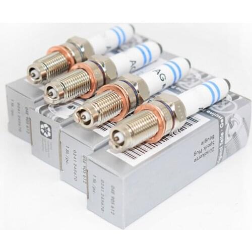 04E905612 4 Pcs Iridium Spark Plugs 04E 905 612 For Volkswagen Golf Passat J.etta Polo for Audi A1 A3 for Skoda Octavia for Seat