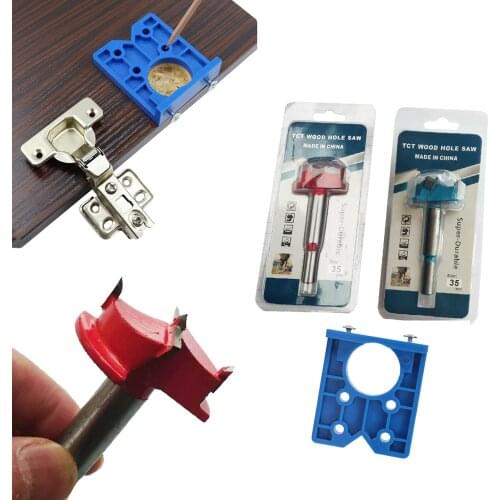 1pc Diameter 35mm unadjustable Carbide Drill Bits Hinge Hole Opener Boring Bit Tipped Drilling Tool Woodworking Cutter