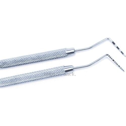 1pc High Quality Stainless Steel Dental Periodontal Calibration probe with ruler 2 type for your choice