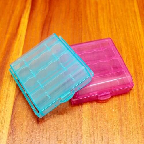 1pcs/lot 14500 battery 5th battery storage box 7th battery box AA\AAA battery finishing waterproof box