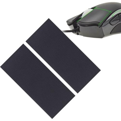 2Pcs/pack Hotline Games DIY Mouse Side Stickers Sweat Resistant Anti-slip Pads Universal for Logitech Razer Gaming Mouse C26