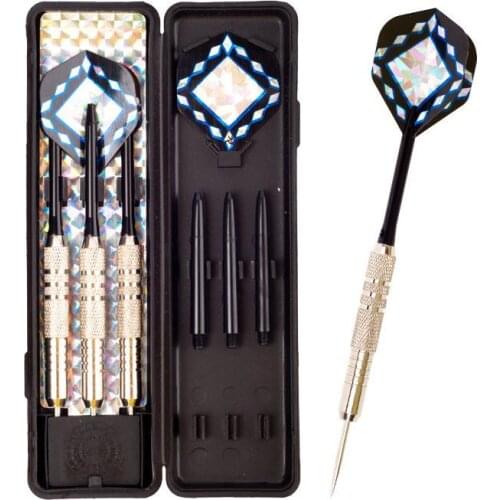 2017 high quality 24g steel, copper, aluminum shaft Hard tip dart throwing toys 3 pcs/set ,free shipping