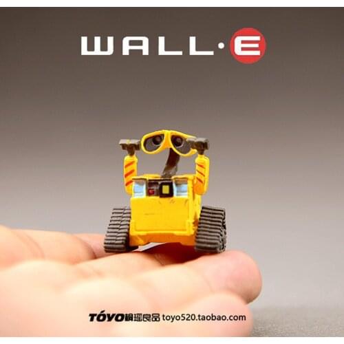24PCS 3CM High quality small size Authentic Disney robot story Wall-E doll DIY decoration