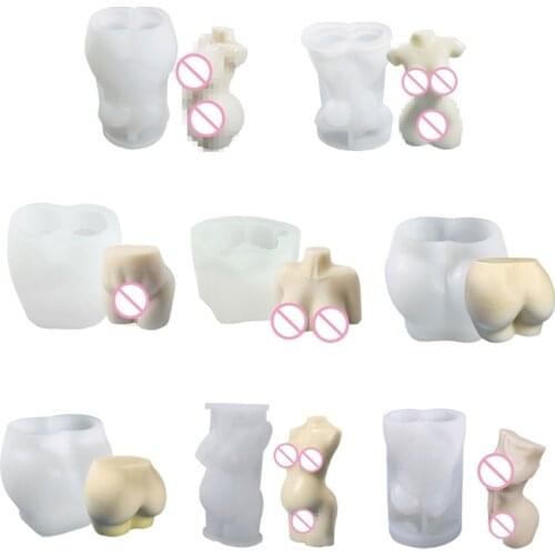 3D Human Body Epoxy Resin Mold Casting Silicone Mould DIY Crafts Ornaments Making Tools