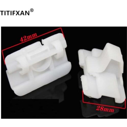 4PCS Auto bottom edge surround side skirt plastic fasteners clips for Mercedes-Benz 212/221/E200/E300/E260/S series