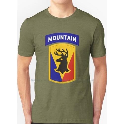 86th Infantry Brigade Combat Team 'the Vermont Brigade' ( Mountain ) Us Army T Shirt 100% Pure Cotton 86th Infantry Combat Team