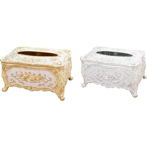 Acrylic Tissue Box Universal Paper Rack Office Table Accessories Home Office KTV Hotel Car Case Holder