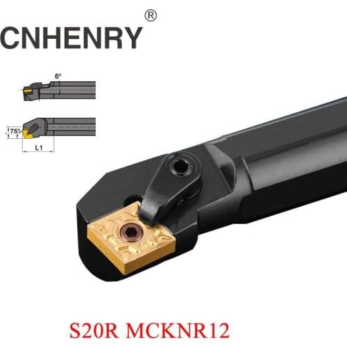 Free Shipping Lathe Tool Holder S20R MCKNR12 Lathe Inserts Holder Composite internal turning tool