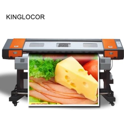 Cheap Vinyl printer 6ft Eco Solvent Printer 1.8m Banner Sticker Digital Inkjet Printer