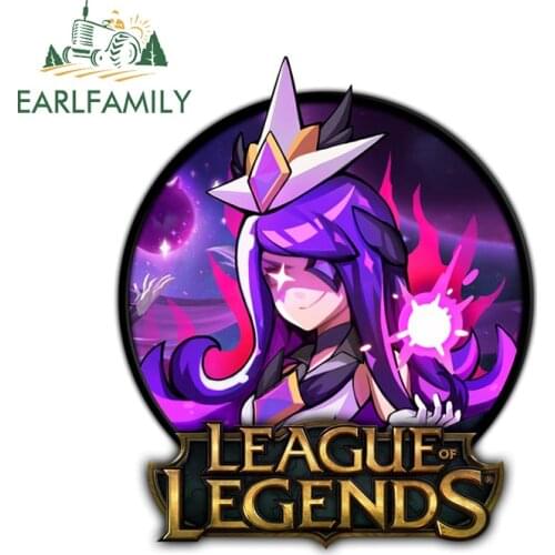 EARLFAMILY 13cm x 11cm for League of Legends Funny Car Stickers Vehicle Bumper Decals Vinyl Waterproof Sunscreen Car Styling