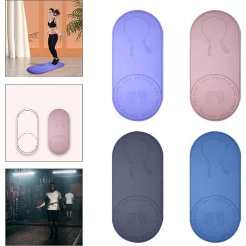 Non-Slip Indoor Exercise Rope Skipping Mat High Density Fitness Dance Cushion Yoga Mat Buffer Pad