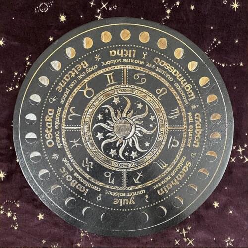 Pendulum Board Pendulum Board Game Metaphysical Dowsing Board for Dowsing And Divination Gifts for Witch Wiccan