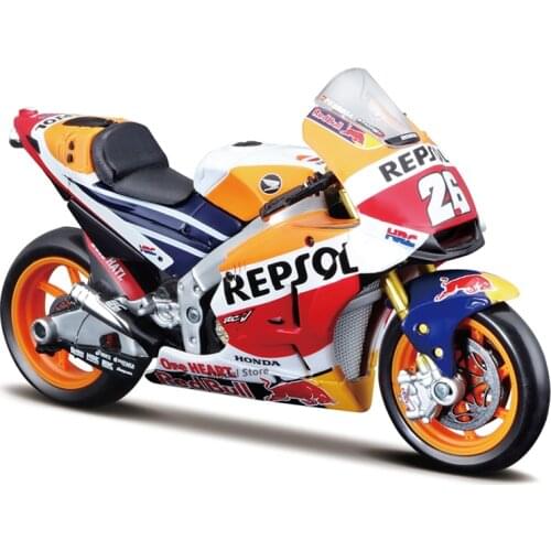 Maisto 1:18 Repsol Honda Team RC213V 2018 #26 #93 Dani Pedrosa Die casting alloy motorcycle Model collection gift toy