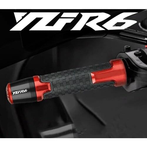 Motorcycle grips Bar End Handle Handlebar End grip For Yamaha YZF-R6 YZF R6 YZFR6 2000-2019 2020 2021 2018 2017 2016 2015 2014