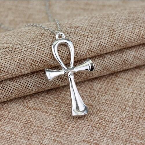 MQCHUN Vintage Egyptian Ankh Cross Necklace Symbol Of Life Pendant Necklace For Women Men jewelry -30