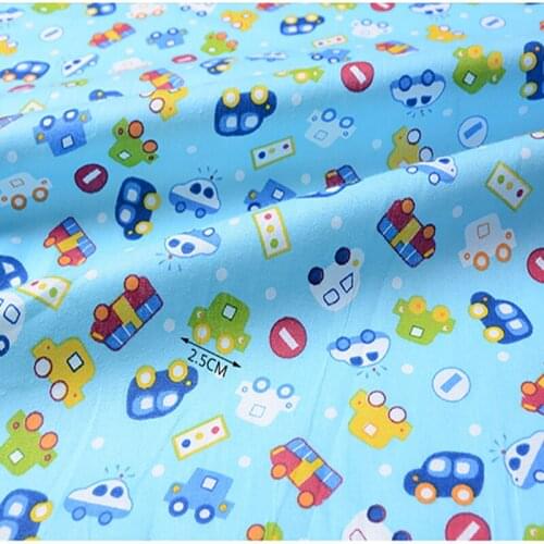 New arrival 100% cotton sateen cars print fabric for Quilting Sewing For dress,Baby&Children Sheet,Pillow,Cushion,Toys