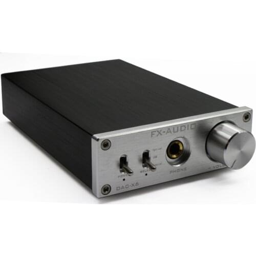 FX-Audio DAC-X6 CS8416+CS4398 portable usb dac with headphone Amplifier / 16Bit/ 192khz usb