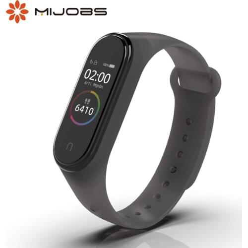 For Mi Band 5 Strap Wrist Bracelet for Xiaomi Mi Band 6 Silicone Opaska Correas Miband 3 4 5 6 Wristband Accessories Translucent
