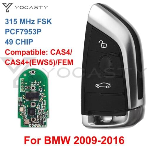 YOCASTY Smart Key 315MHz FSK PCF7953P BMW 9337244-01 For BMW 3 Series 5 Series 7 Series 2009 2010 2011 2012 2013 2014 2015 2016