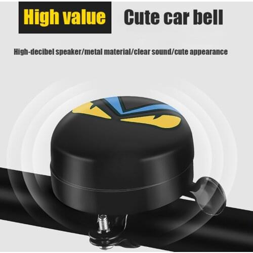 Sport Bike Mountain Road Cycling Bell Ring Metal Horn Safety Warning Alarm Bicycle Outdoor Protective Cycle Accessories black