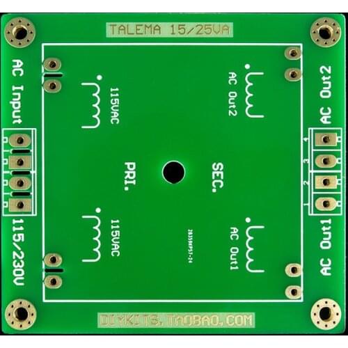 TALEMA Square Welded Seal Ring Transformer 15VA / 25VA Special Fixed Base / Circuit Board / PCB
