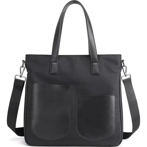 2021 new Korean version tote bag women portable large capacity nylon Oxford fabric bag fashion one-shoulder cross-slung bag