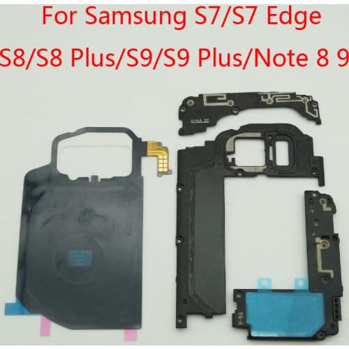 1 Set Original For Samsung S7 Edge S8 S9 Plus Note 8 9 Loudspeaker NFC Wireless Charging Charge Panel Antenna Signal Module