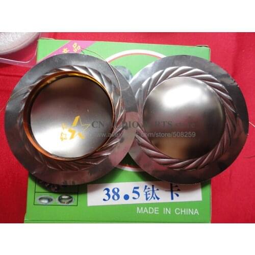 1 piece ID: 1-1/2" ( 38.5mm ) High quality Titanium alloy diaphragm KSV 8 ohm tweeters speaker voice coil