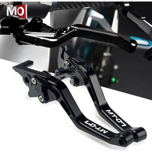 Motorcycle Accessories CNC Aluminum Adjustable Brake Clutch Levers Handle For Yamaha MT07 FZ-07 MT-07 MT 07 2014-2020 2019 2018