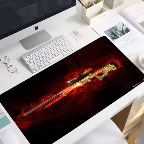 CSGO Large Game Mouse Pad Mat Laptop Gaming Mousepad XL Anti-slip Rubber Grande Gamer Mouse Pad Fashion non-skid Office desk mat