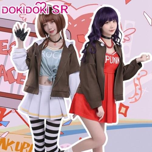 DokiDoki-SR Anime Card Captor Sakura Cosplay Sakura Tomoyo costume Partytime Sister Outfit Women Costume Cosplay Anime Cosplay