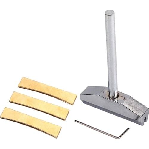 Electric Guitar Repair Tool Brass Radius Fretboard Press Caul Insert Tool