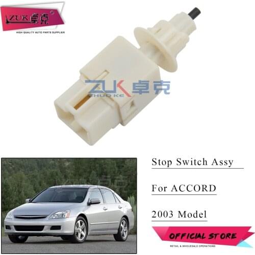 ZUK Stop Light Switch For HONDA ACCORD 2003 2.4L 3.0L Brake Light Control Switch Button OE#36750-SDA-A01
