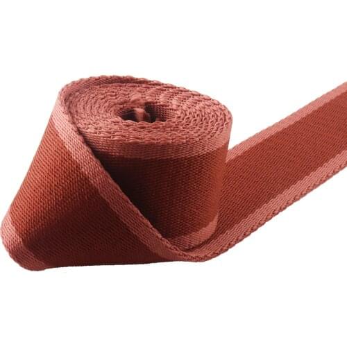 38mm Heavy Weight Webbing Strip Cotton Strap Handbag Handles Polyester Ribbon Purse Strap Nylon Belt Webbing for Dog Collar