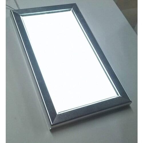 2016 New Design Super Bright Blank Aluminum Snap Frame A1 LED LightBox for Home Theater/Cinema/Fast Food Restaurant/Cafe shop