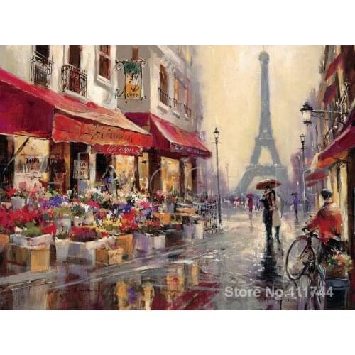 Online art gallery April in Paris Brent Heighton Landscape modern High quality Hand painted