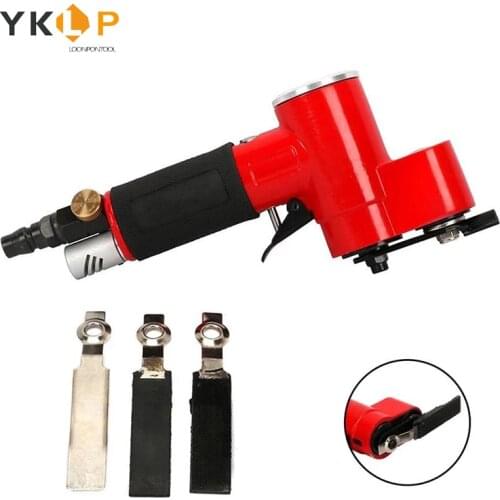 Pneumatic Tools 90 Degree Angle Air Finger Sander Reciprocating Pneumatic Finger Sander for Polishing/Grinding/Waxing 13000RPM